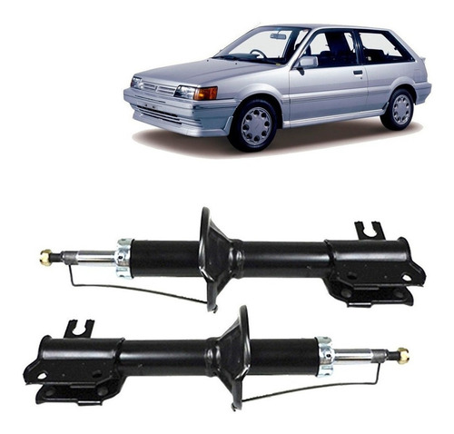 Par Amortiguadores Delanteros Para Nissan Pulsar 1983 1985