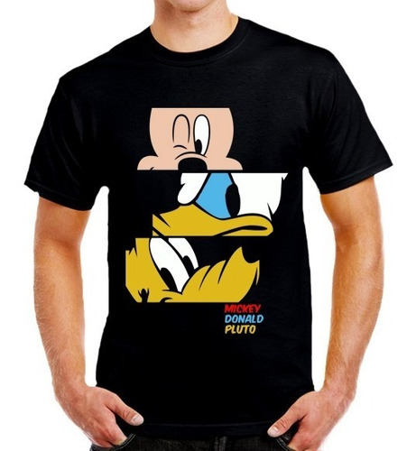 Súper Playera Fan Made Mickey Donald Pluto 2022