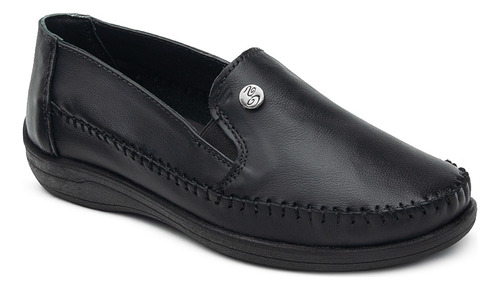 Zapatos Son Comodos Slip-on Dama Negro Antiderrapante 22-26