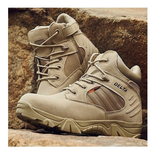 Imagen 3 de 8 de Botas Tácticas Militares Del Desierto Zapatos De Combate