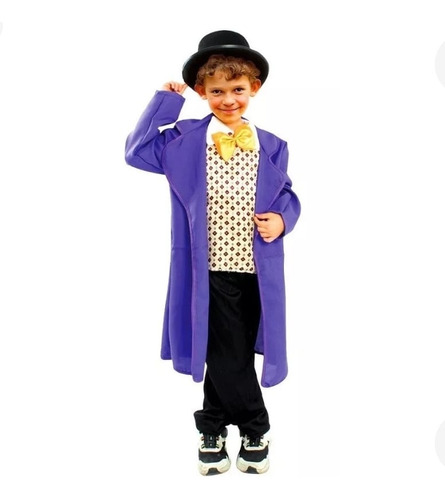 Disfraz Willy Wonka Disfraz Infantil 