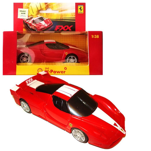 Auto Shell Ferrari Vrooom Fxx 1:38 Mundo She777
