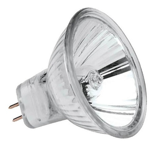 Kit Com 2 Lâmpada Mini Dicróica Halógena 30º 20w 12v Mr11 Cor Da Luz Branco-quente