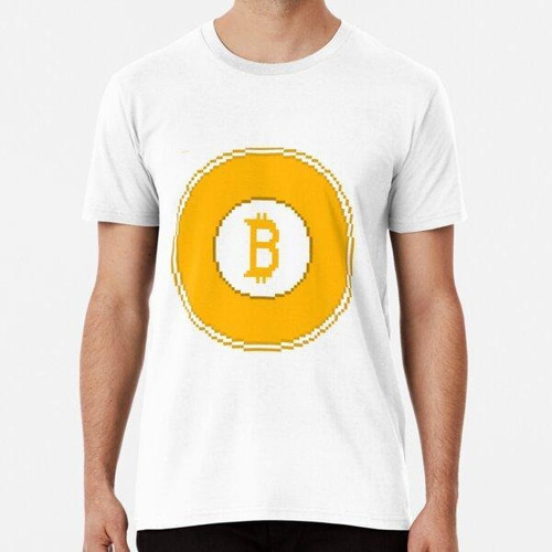 Remera Bitcoin 8 Bit Pixel Art Algodon Premium