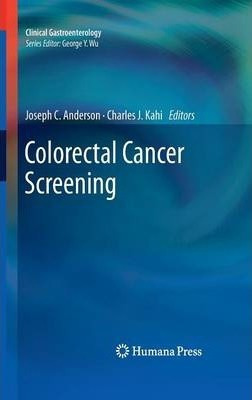 Libro Colorectal Cancer Screening - Joseph Anderson