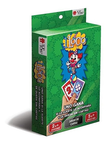 Juego De Cartas Un Loco - Top Toys