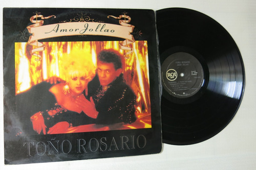 Vinyl Vinilo Lp Acetato Toño Rosario Amor Jollao Tropical
