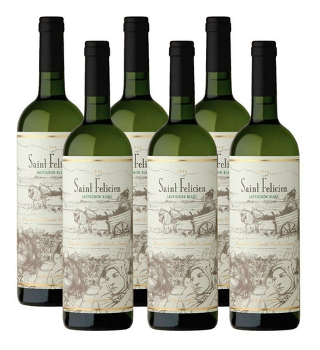 Vino Saint Felicien Sauvignon Blanc X750ml Caja X6u - Enotek