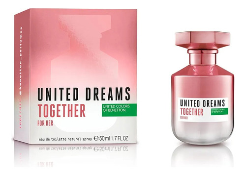 Perfume United Dreams Tugether For Her 75 Ml Beneton