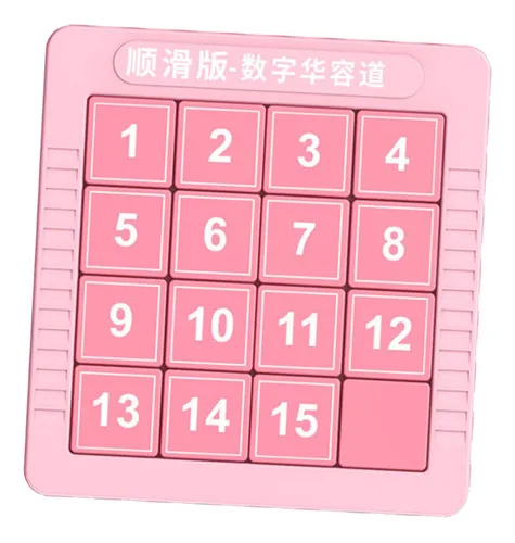 Puzzle sales deslizante numeros