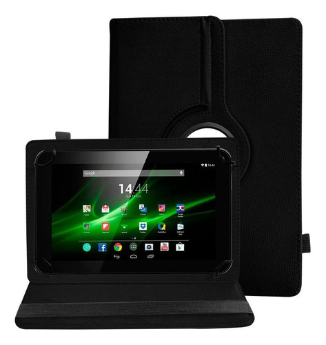 Capa Tablet Multilaser M9 Tela 9 Giratória Premium - Preta