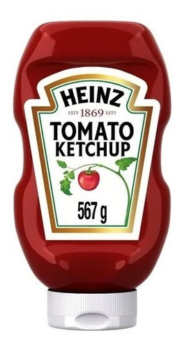 Imagem 1 de 3 de Ketchup Heinz Tradicional 567g