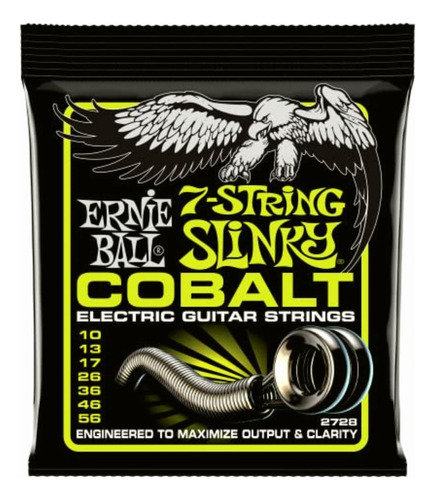 Ernie Ball Regular Slinky Cobalt Cuerdas Para Guitarra