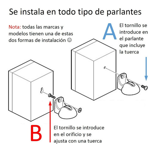 Imagen 2 de 10 de Soporte Base Móvil Para Parlantes Paquete Por 2 Unidades