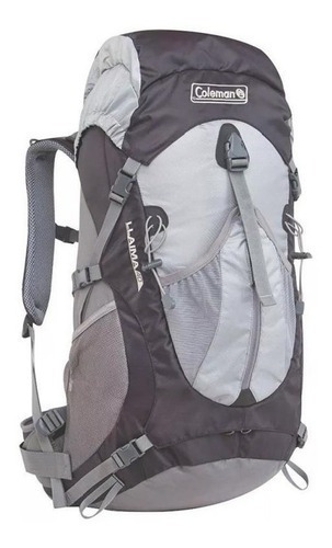 Mochila Coleman Llaima 40lts Trekking Camping Mochilero Febo Color Gris