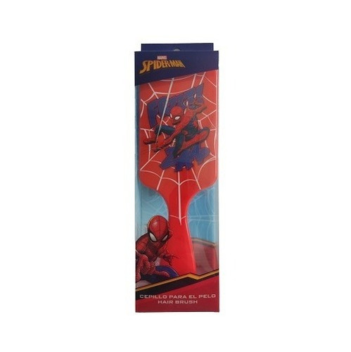 Cepillo Para El Cabello Spiderman Rojo