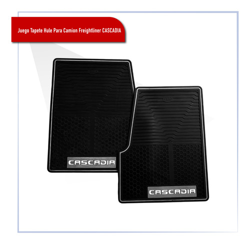 Juego Tapete Hule Para Camion Freightliner Cascadia Gris