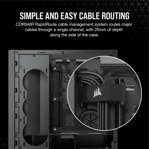 Estojo Para Pc Corsair 5000d Airflow Mid-tower Atx Temperado