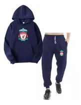 Comprar Conjunto Jogging Azul Algodón Liverpool Todos Los Equipos