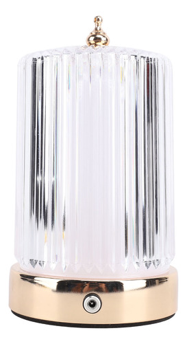 Mesita De Cama Led Táctil Regulable Recargable, Portátil