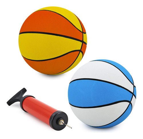 Srenta - Minipelotas De Baloncesto De 7 Pulgadas, Colores Su