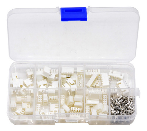 230pcs Kit Conector Jst Xh 2.0mm 2/3/4/5pin Con Estuche