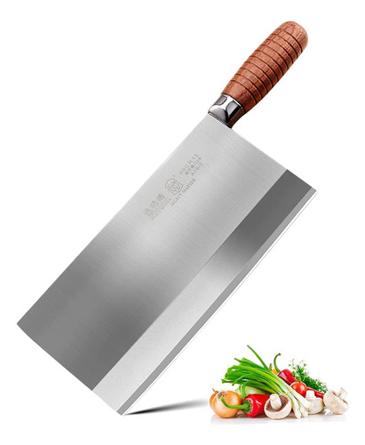 De Chef Chino, Cuchillo De Carnicero Verduras De 8,5 Pu...