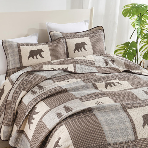 Colchas Queen Size Finlonte, Colcha Queen Size De Algodón