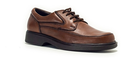 Zapato Hombre Cuero Goma Cordones Horma Grande Envio Gratis
