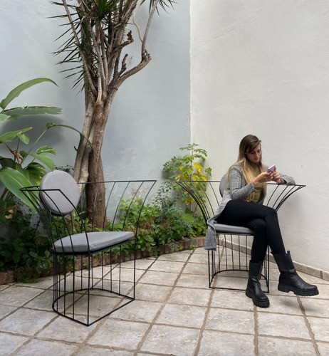 Imagen 5 de 10 de Sillon Exterior Kenia Diseño Exclusivo Con Almohadones Kenya