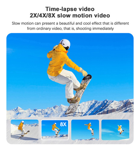 Videocámara Para Grabar Vlogs, Cámara Web Wifi Head 5k