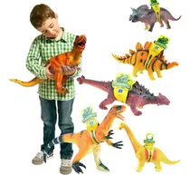 Comprar Juguete Dinosaurio Grande Jurassic Con Sonido Realista Feroz