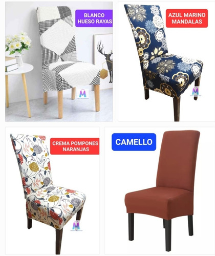 Imagen 5 de 6 de Forros Para Sillas Arabe O Xl - Lindos Colores - Micromaster