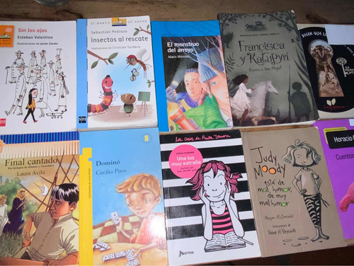 Lote De Libros En Español Para 11/12 Años