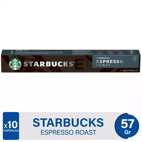 Cápsulas Café Starbucks Nespresso Espresso Roast - 01mercado