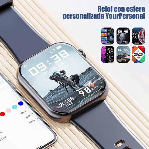 Smartwatch Reloj Inteligente Hombre - Llamadas Bluetooth