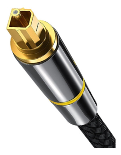 Imagen 8 de 8 de Cable De Audio Óptico Toslink De La Fibra De Hifi 5.1 Digita