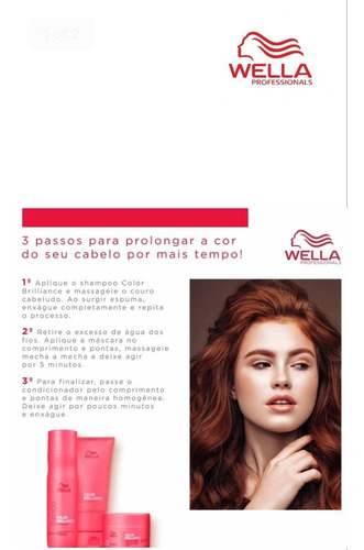Wella Brilliance Invigo Condicionador 1 Litro