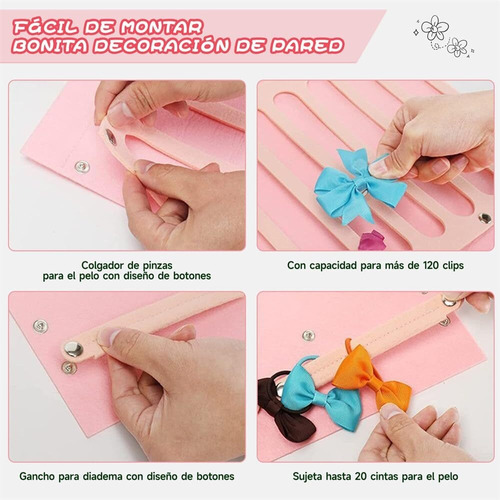 Porta Moños For Niñas,organizador De Lazos For El