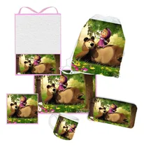 Comprar Set Jardin Infante Mochila Masha Oso Tortugas Pacman Skibidi
