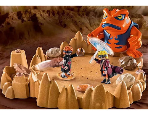 Naruto Vs Pain Playmobil 70667 Com 48 Peças Sunny Brinquedos