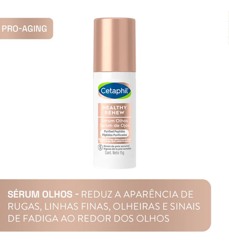Sérum Para Olhos Cetaphil Healthy Renew 15g Sensível Dia/noite