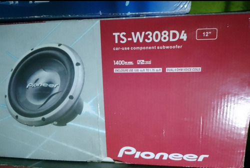 Subwoofer (bajos) Pioneer 12  1400watt