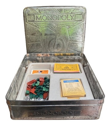 Monopoly Edicion 70 Aniversario En Caja De Metal Original