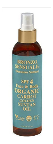 Bronzo Sensuale Spf 4 Protector Solar Bronceado Profundo Ace