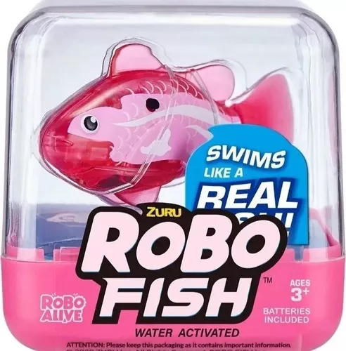 Robo Fish Peces Juguete Para Pileta, Bañera, Pecera