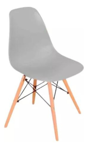 Silla Eames Gris Moderna. Hogar, Comedor, Cafeteria.