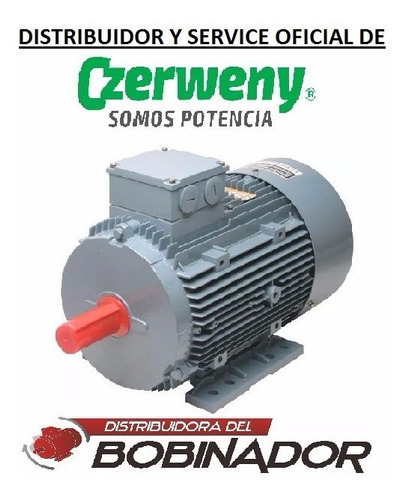 Motor Eléctrico Trifásico Czerweny 50 Hp 3000 Rpm 380v