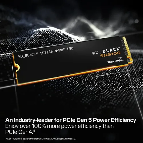 Ssd Wd Black Sn8100 2tb M2 2280 Pcie 5.0 Nvme Wds200t1x0m