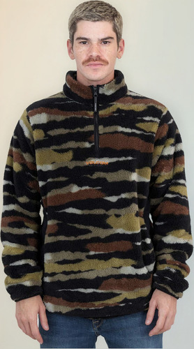 Poleron Ride Multicolor Hombre Volcom
